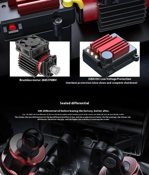 Load image into Gallery viewer, Hyper Go MJX 14301 14302 14303 1 / 14 4WD RC car 65 km / h brushless 2.4G remote control car off road high speed RC cars toys
