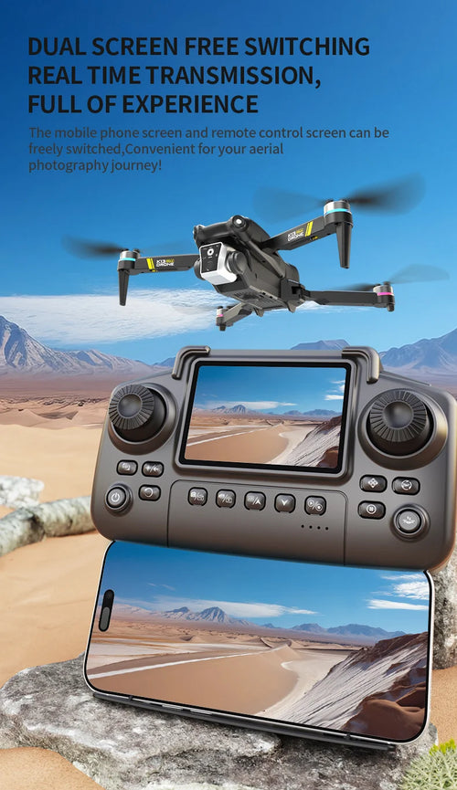 Load image into Gallery viewer, K13 MAX Aerial Drone, Featuring Powerful Drive From Brushless Motor and High-definition Dual Cameras - A New Year Gift
