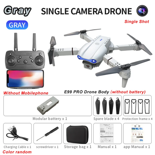 Load image into Gallery viewer, 2024 E99Pro RC Drone 4K Professinal With 1080P Wide Angle HD Camera Foldable Helicopter WIFI FPV Height Hold Gift Toy
