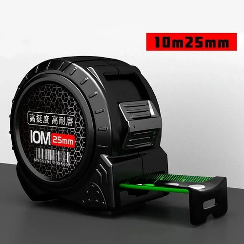 Load image into Gallery viewer, 3/5/10M Metric Measuring Tape Self Locking Fluorescent Steel Tape Measure High Precision Wear-resistant Ruler Measuring Tools
