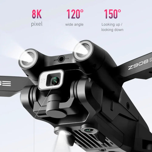 Load image into Gallery viewer, 2025 New Z908 Pro /MAX 8K Drone ESC Professional 8K Dron Optical Flow Localization 3sided Obstacle Avoidance Quadcopter Toys
