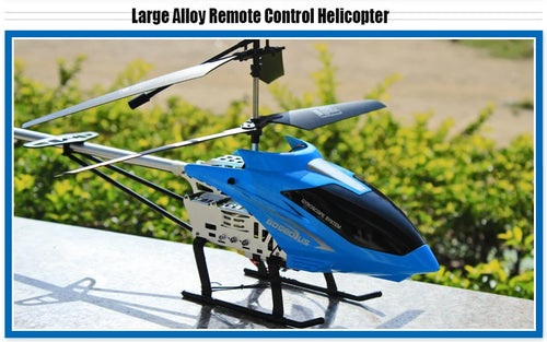Load image into Gallery viewer, Rc Helicopter With Remote Control Extra Durable Big Plane Toy For Kids Drone Model Outdoor 3.5CH 80cm Aircraft Large Helicoptero

