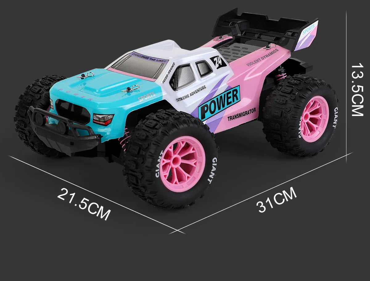 4WD 75KM/H RC Car Super Brushle High Speed Buggy 4x4 Off Road Remote Control High Speed Drift Racing Truck Drift Racing Toy Gift