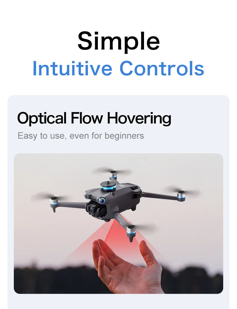 GT60 4K GPS Drone Professional with  4.5Inch Screen WiFi FPV Aerial Photography 360° Obstacle Avoidance Quadcopter Airdrop Toys