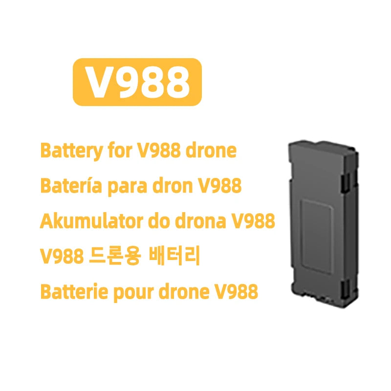 Original Drone battery for V168 V198 M6 Z908 S18 V66 s12 a14 v666 battery,rechargeable butler,propeller for drone accessories