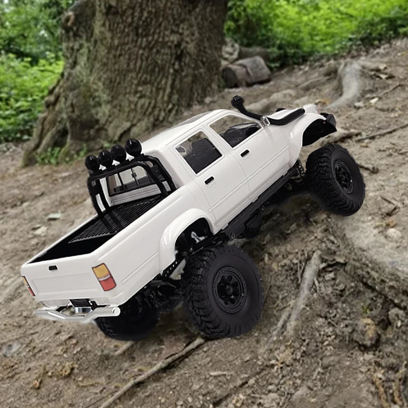 4x4 rc C64-1 New WPL RC CAR 1/16 2.4G Full Scale 4WD Adults Climbing Car Off Road Vehicle C24 Pickup Truck Remote Control Boy Model Toy
