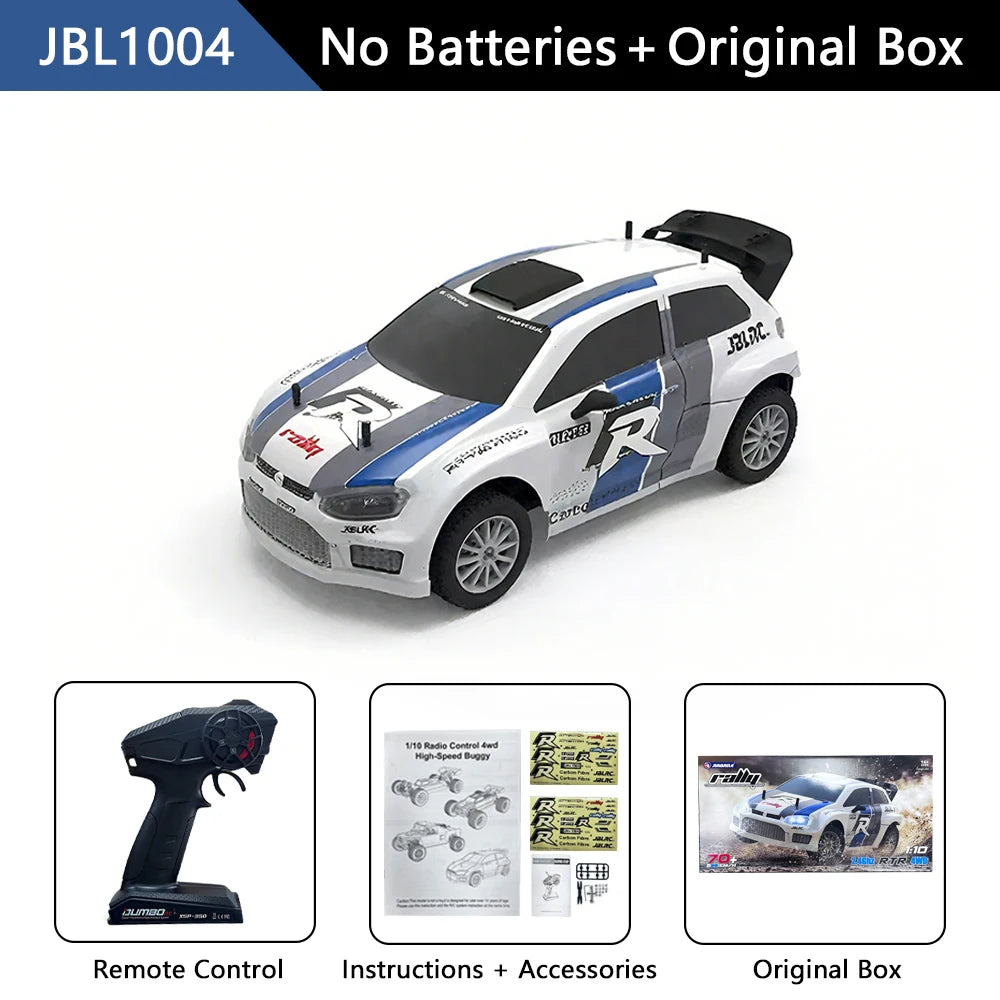 JBL 1/10 RC Car 4x4 RTR Electric Off-Road Crawler Brushless 2.4G High Speed Remote Control Climbing Vehicle Model Toys