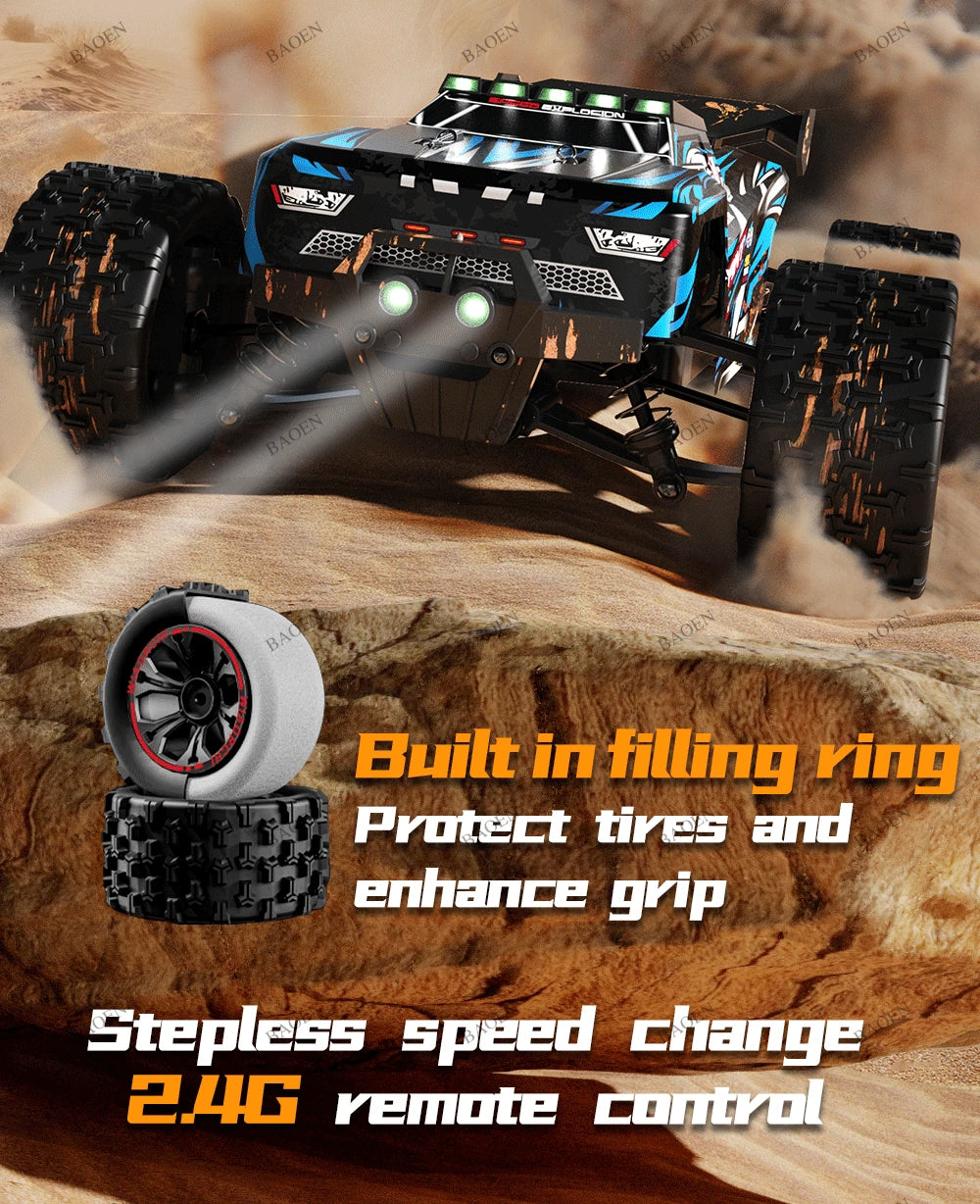 PRO 85KM/H High Speed RC Car Brushless 4WD Off-Road Drift Remote Control Car 1:16 Professional Racing Cars SCY9522 50KM/H