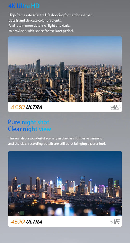 Load image into Gallery viewer, AE30 Ultra GPS Drone 4K Profesional HD Camera 3-Axis Gimbal Brushles Airdrop RC Quadcopter 5.5inch Screen Control Fishing Drones
