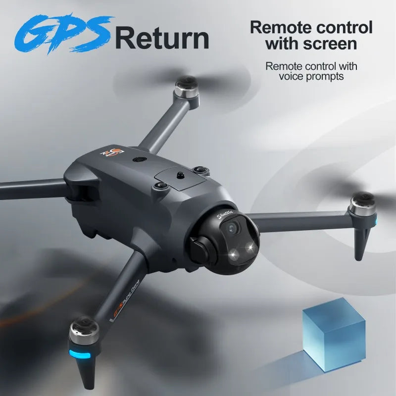 NEW YL059 Mini RC Quadcopter 4K Drone HD Camera FPV GPS Flight Optical Flow Positioning Long battery life RC Toy Boy Gift Dron