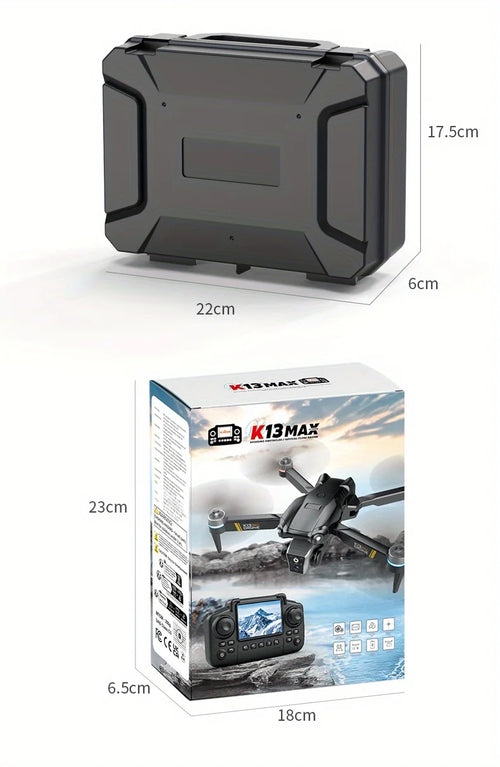 Load image into Gallery viewer, K13 MAX Aerial Drone, Featuring Powerful Drive From Brushless Motor and High-definition Dual Cameras - A New Year Gift
