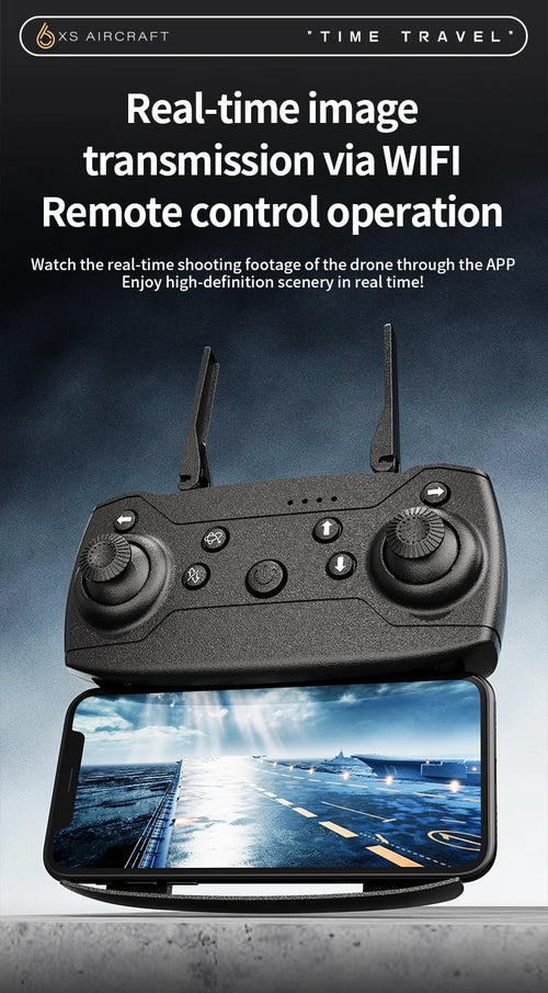 Load image into Gallery viewer, XS6 RC Mini Drone 8K HD Dual Camera 360° Obstacle Avoidance Optical Flow Indoor Outdoor Quadcopter Toys For Kids Birthday Gift
