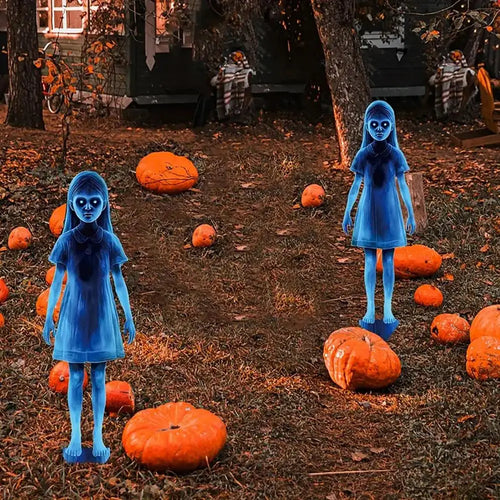 Load image into Gallery viewer, Halloween Decorations Large Scary Ghost Spooky Movie Halloween Door Banner Indoor Outdoor Haunted House Themed Decoration

