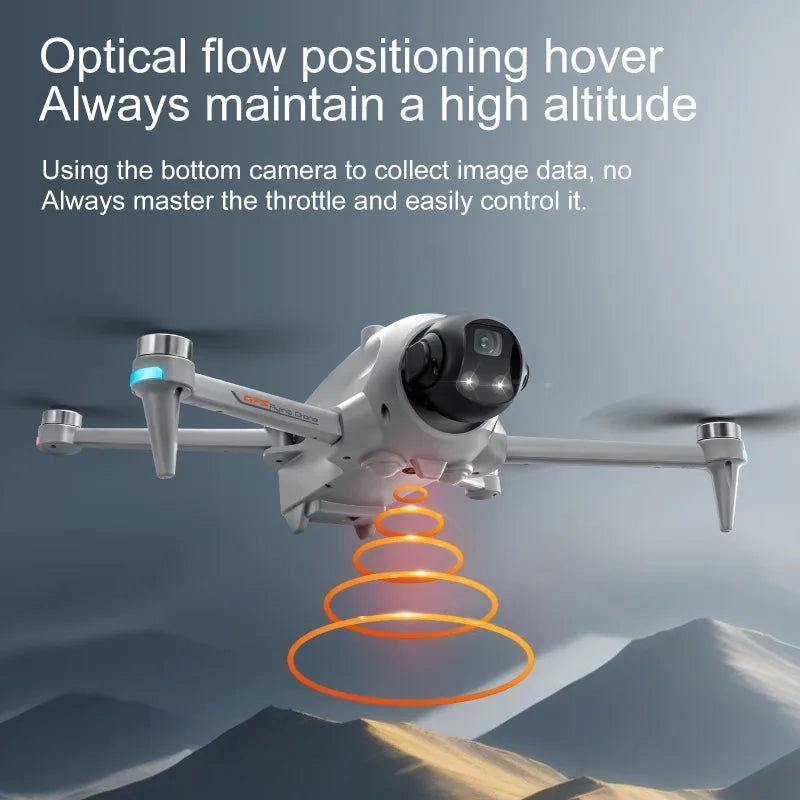 NEW YL059 Mini RC Quadcopter 4K Drone HD Camera FPV GPS Flight Optical Flow Positioning Long battery life RC Toy Boy Gift Dron
