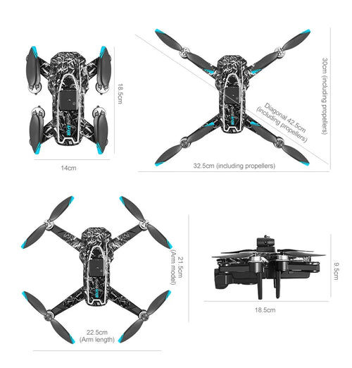 Load image into Gallery viewer, New D13 Drone 4K with Screen Remote Control Professional Brushless Motor Laser Obstacle Avoidance Foldable Quadcopter RC Toy
