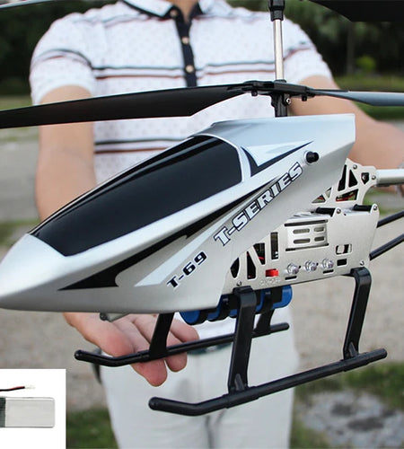 Rc Helicopter With Remote Control Extra Durable Big Plane Toy For Kids Drone Model Outdoor 3.5CH 80cm Aircraft Large Helicoptero