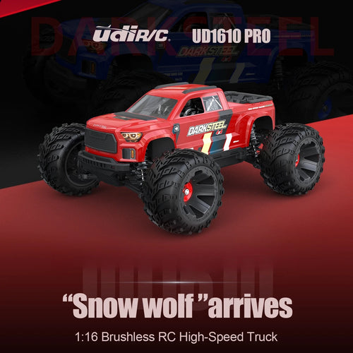 Load image into Gallery viewer, 1/16 4WD RC Car Brushless High-speed Truck 2.4G Remote Control Climbing Vehicle 4x4 Off-road Big-wheels Crawler Toys for Adults

