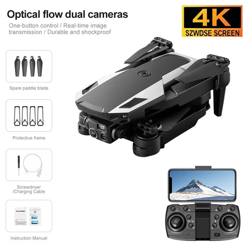 Load image into Gallery viewer, New M1 Drone Beginner Friendly  With 4K High-Definition Camera Optical Flow Technology One Click Return to Home Mode For
