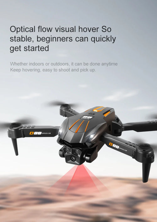 Load image into Gallery viewer, Xiaomi D88 Drone HD 8K Dual Camera Professional Aerial Photography Optical Flow Hovering Gesture Shooting Folding Quadcopter ﻿

