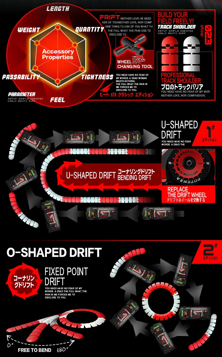 Rc Car 4WD Drift Racing 2.4G Dual Motors 40km/H 40 Minutes Long Battery Life 1:16 GTR Remote Control Car Outdoor Racing Car Toys