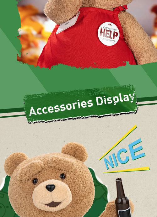 Load image into Gallery viewer, POP MART TED 2 TED Action Doll  Limited Edition Limited to 2pcs per order

