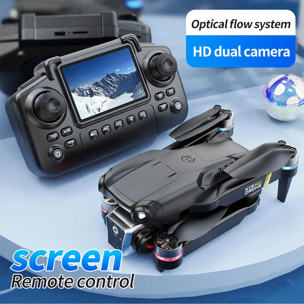 K13 MAX Aerial Drone, Featuring Powerful Drive From Brushless Motor and High-definition Dual Cameras - A New Year Gift