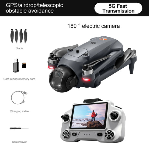 Load image into Gallery viewer, NEW YL059 Mini RC Quadcopter 4K Drone HD Camera FPV GPS Flight Optical Flow Positioning Long battery life RC Toy Boy Gift Dron
