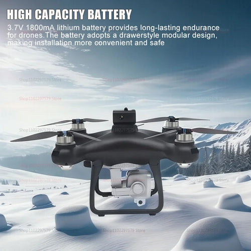 Load image into Gallery viewer, New KY102 Remote Control Drone With 8K HD Dual Cameras 360°Obstacle Avoidance Brushless Motors Screen Aerial Photography RC Toy
