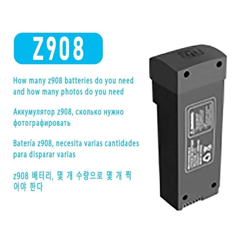 Original Drone battery for V168 V198 M6 Z908 S18 V66 s12 a14 v666 battery,rechargeable butler,propeller for drone accessories