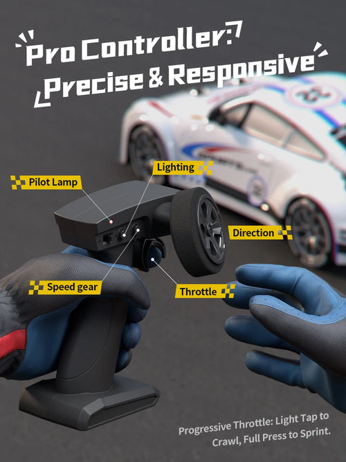 Load image into Gallery viewer, RC High Speed Racing 1/16 4WD Remote Control Drift Car Professional 2.4G Redio Controlled Cars Vehicle Model Kid Christmas Gifts
