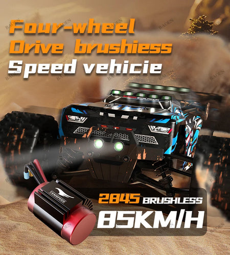 PRO 85KM/H High Speed RC Car Brushless 4WD Off-Road Drift Remote Control Car 1:16 Professional Racing Cars SCY9522 50KM/H