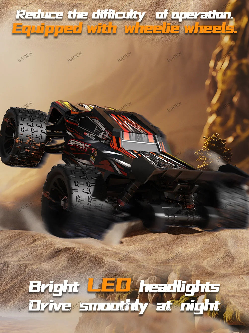 PRO 85KM/H High Speed RC Car Brushless 4WD Off-Road Drift Remote Control Car 1:16 Professional Racing Cars SCY9522 50KM/H