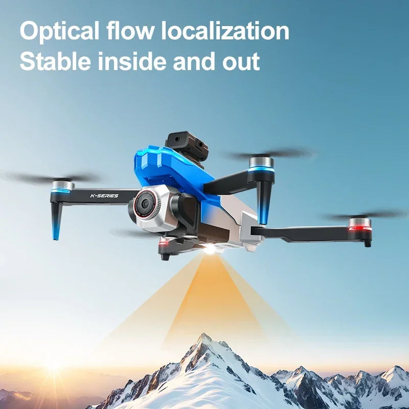 K16 Uav Aerial Photography 8K High-Definition Camera Screen Controlled Version Foldable Four-Axis Remote Control Aircraft Toys