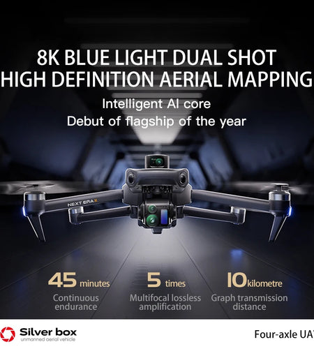 P7 MAX High-end Professional GPS Drone 8K With Screen Remote Control 20km Digital Image Transmission Brushless RC Quadcopter Toy