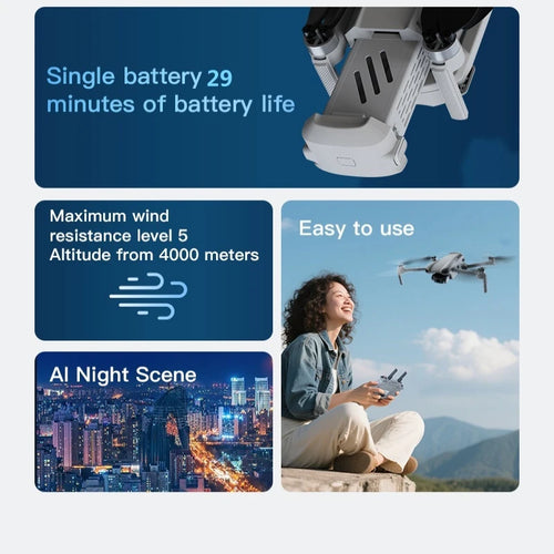 Load image into Gallery viewer, GPS Brushless 3 Axis Gimbal 5.5InTouch Screen FPV RC Drone 8K 5KM Image Transmittion Smart Follow Me Remote Control Quadcopter
