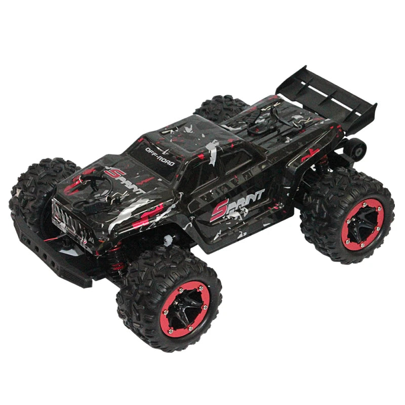 80KM/H 1:18 Full Scale High Speed RC Truck Car 4WD Off Road Independent Suspension Brushless Drift Racing Remote Control Car Toy