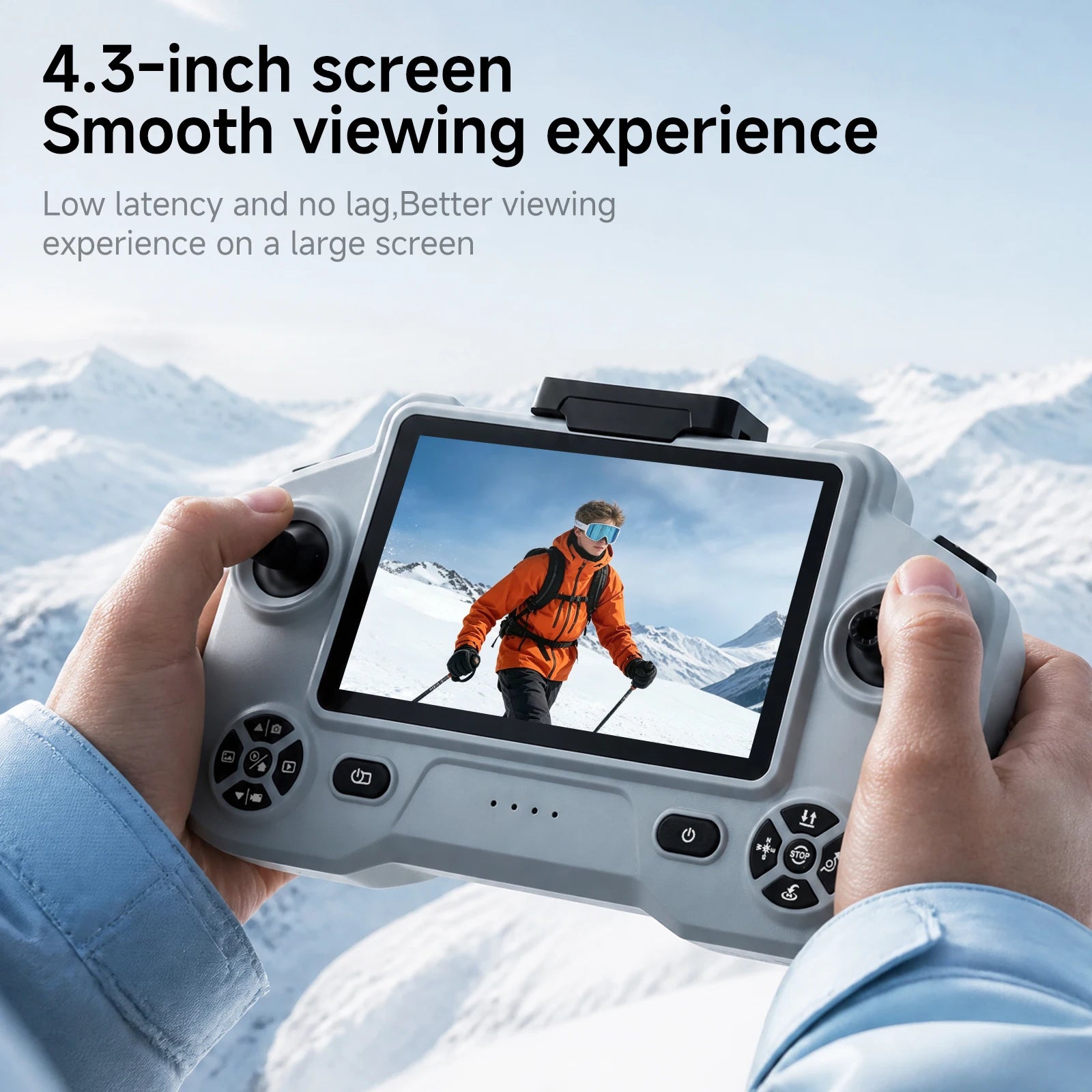 NEW YL09 Drone With Screen Remote Control 8K HD Dual Camera Brushless Motor Obstacle Avoidance Foldable FPV Quadcopter RC Drones