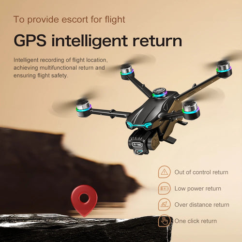 Load image into Gallery viewer, New GT6 Drone 8K Professional HD Dual Camera GPS Smart Return 5G WIFI Obstacle Avoidance Brushless Foldable Quadcopter Dron
