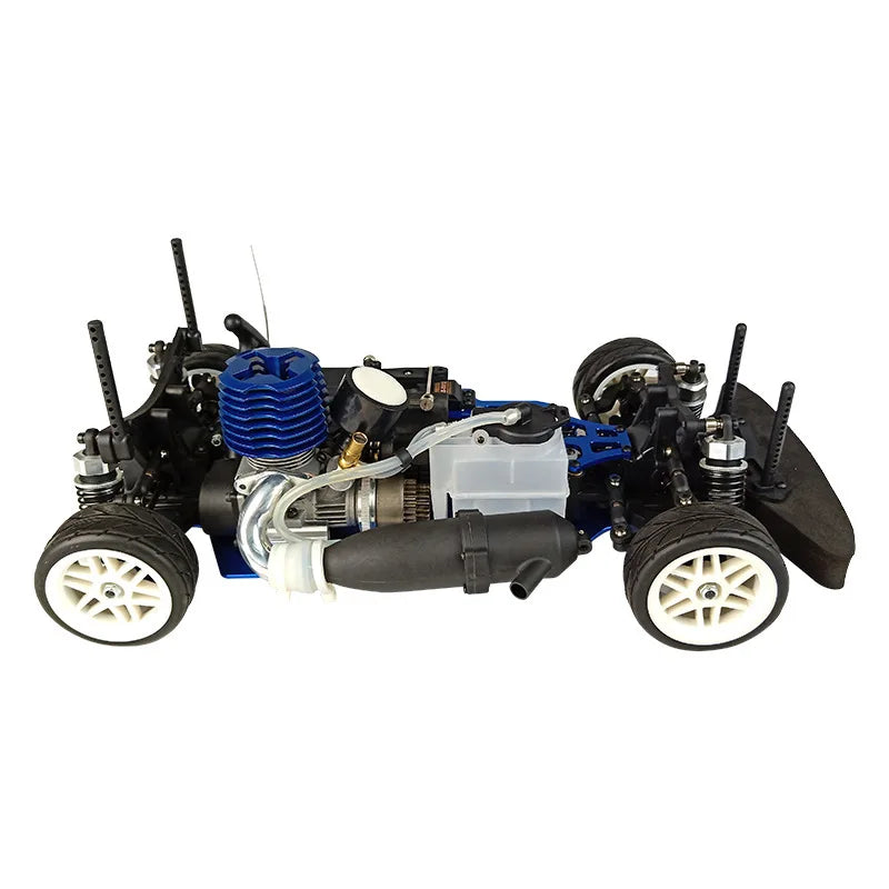 New Rc 1/10 Flat Sports Car Remote Control Model Toy Vrx Reiz Howe Rh1004 Two-Speed Methanol Fuel Gasoline Toy Model Car