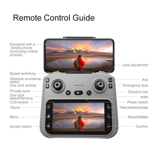 Load image into Gallery viewer, 2026 K900 MAX GPS 8K Drone Fishing Air Drop Automatic Turnaround 5G Screen Obstacle Avoidance Drone Professional Camera
