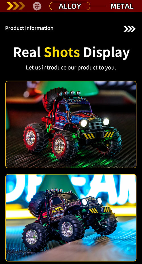Load image into Gallery viewer, RC, New 1:64 Rc Car Mini 2.4Ghz City Road Handle High Speed Alloy All Terrain Remote Control Car Dual Control Children&#39;s Toys Gifts
