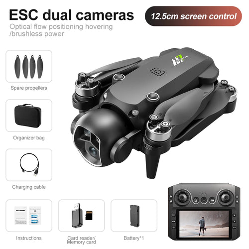 Load image into Gallery viewer, 2025 NEW M7 Drone with Large Screen 5G  HD EIS Camera Brushless RC Quadcopter Drone Aerial Photography Gifts
