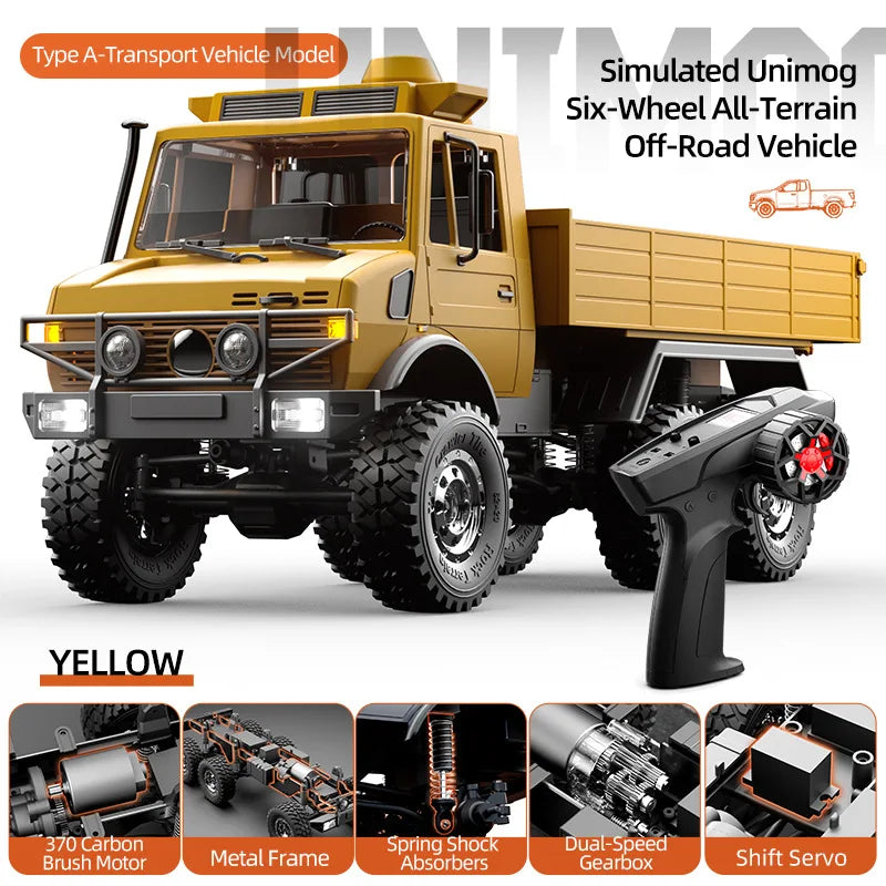 JJRC C8823 Fully Proportional Six Wheel Drive RC Remote Control Off Road Vehicle Independent Suspension Remote Control Toy Boy