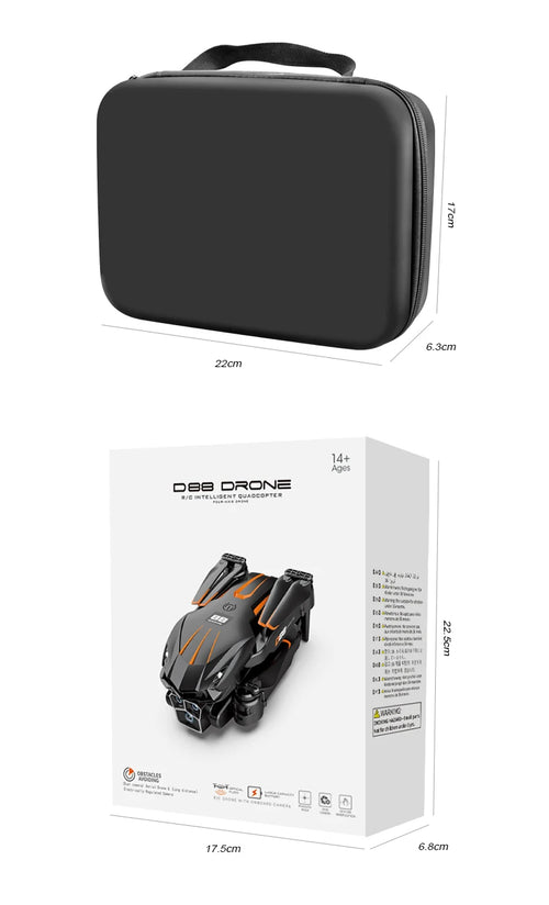 Load image into Gallery viewer, Xiaomi D88 Drone HD 8K Dual Camera Professional Aerial Photography Optical Flow Hovering Gesture Shooting Folding Quadcopter ﻿
