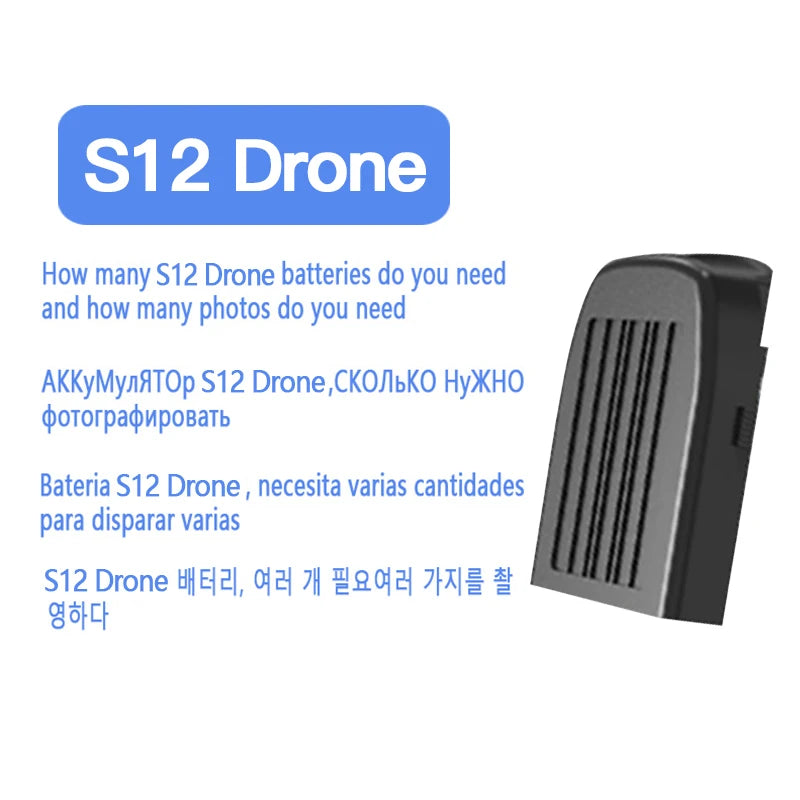 Original Drone battery for V168 V198 M6 Z908 S18 V66 s12 a14 v666 battery,rechargeable butler,propeller for drone accessories