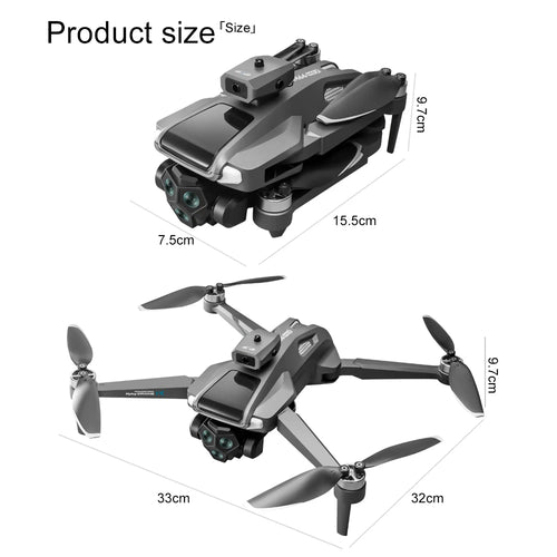 Load image into Gallery viewer, 2025 New M66 Drone HD Folding Remote Control With Camera And Screen 5G FPV Camera Quadcopter Brushless Motor RC Quadcopter
