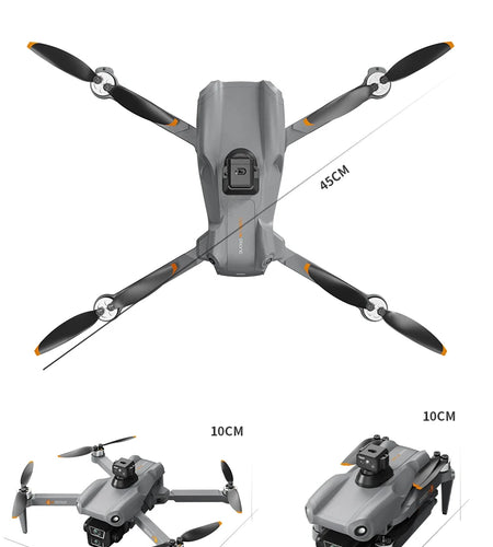 L300 Ultra Professional Drone 4K HD Wide Angle Camera 5G GPS WiFi FPV  RC Drone 360° Quadcopter Toys for Obstacle Avoidance