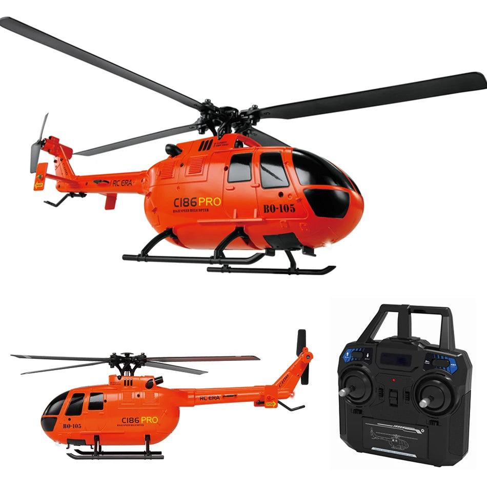 RC ERA C129V2 RTF RC Helicopter 2.4GHz 6-axis Gyroscope One Click 3D Flip Remote Control Aircraft Hobby Toys