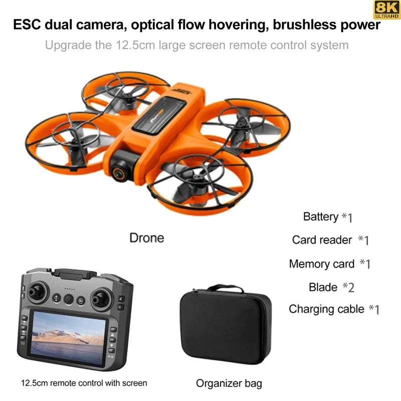 Xiaomi S156 Drone Professional 8K Camera with 5G WiFi FPV UAV Screen Remote Control and Obstacle Avoidance Quadcopter 2025 New