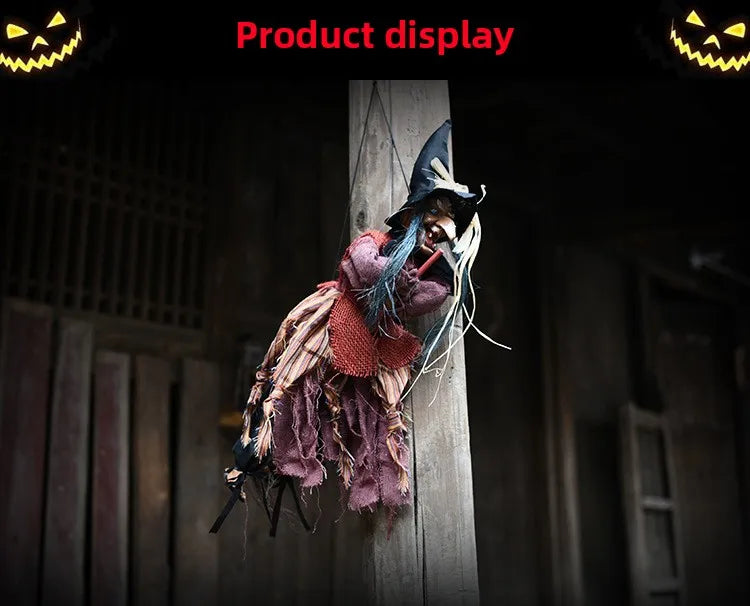 Halloween Witch Pendant A Terrifying Atmosphere Decoration